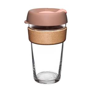 Růžovo-hnědý cestovní hrnek 454 ml Brew Frappe L – KeepCup