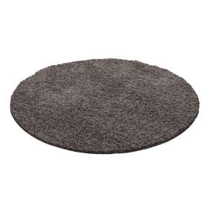 Hnědý kulatý koberec ø 160 cm Life – Ayyildiz Carpets