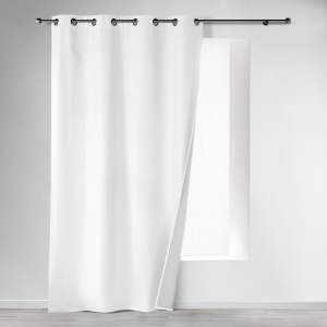 Bílý termo závěs 140×260 cm Icemount – douceur d’intérieur