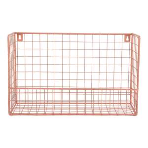 Oranžová ocelová police 40 cm Reja – PT LIVING