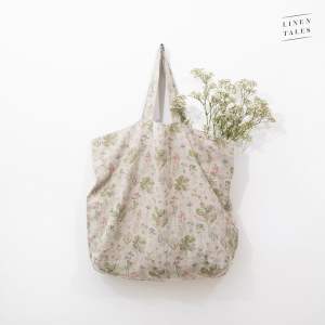 Lněná nákupní taška – Linen Tales