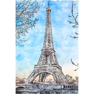 Obraz 90×60 cm Paris – Fedkolor