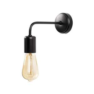Černé kovové nástěnné svítidlo Opviq lights Tamara