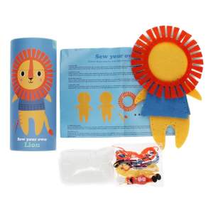 Kreativní sada Sew Your Own Lion – Rex London