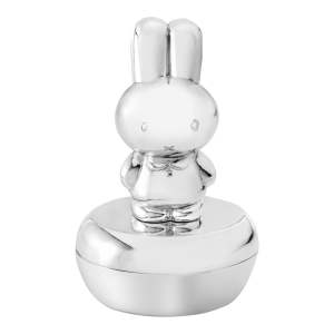 Kovová krabička na první zoubek ø 4×6 cm Miffy – Zilverstad