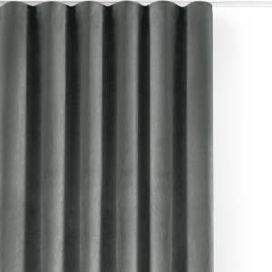 Šedý sametový dimout závěs 400×175 cm Velto – Filumi