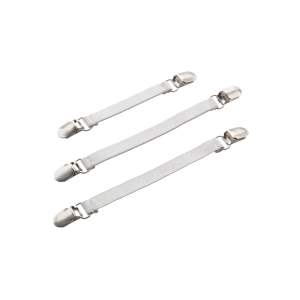 Sada 3 elastických klipsů na žehlicí prkno Metaltex
