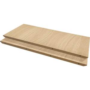 Přídavné desky k jídelnímu stolu 2 ks v dekoru dubu 49×130 cm Single – Hammel Furniture