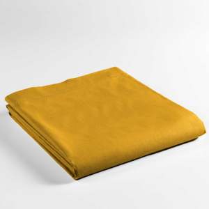 Žluté bavlněné prostěradlo 180×290 cm Lina – douceur d’intérieur