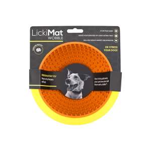 Lízací miska Wobble Orange – LickiMat