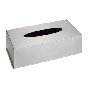 Nerezový box na kosmetické ubrousky Wenko