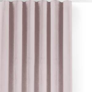 Světle růžový sametový dimout závěs 265×270 cm Velto – Filumi