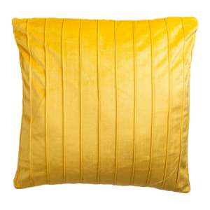 Žlutý dekorativní polštář JAHU collections Stripe, 45 x 45 cm