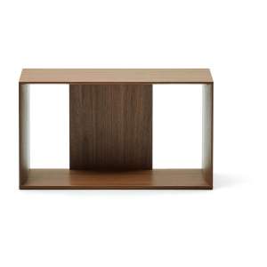 Modulární policový systém v dekoru ořechu v přírodní barvě 67×38 cm Litto – Kave Home