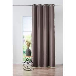 Hnědý závěs 140×245 cm Tempo – Mendola Fabrics