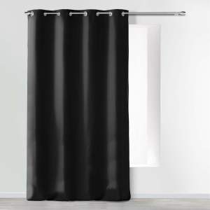 Černý závěs z mikrovlákna 140×280 cm Absolu – douceur d’intérieur