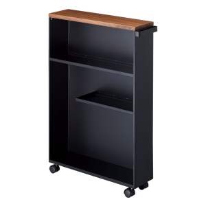 Černý kovový koupelnový regál 47,5×68 cm Tower – YAMAZAKI