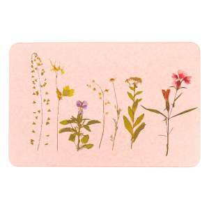 Růžová koupelnová předložka z křemeliny 39×60 cm – Artsy Doormats