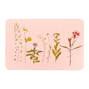 Růžová koupelnová předložka z křemeliny 39×60 cm – Artsy Doormats