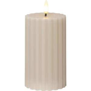 LED svíčka (výška 15 cm) Flamme Stripe – Star Trading