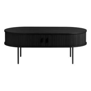 Černý konferenční stolek 60×120 cm Nola – Unique Furniture