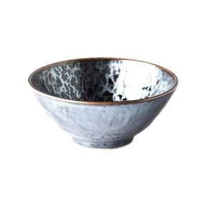 Černá keramická mísa MIJ Black Pearl, ø 20 cm