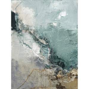 Obraz s ručně malovanými prvky 60×80 cm Downhill – Malerifabrikken