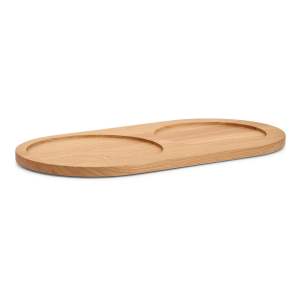 Podložka pod misku 20×38 cm Doppio Oak Natural S/L – MiaCara
