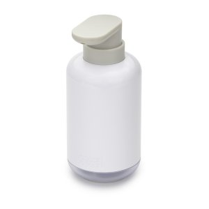 Bílý plastový dávkovač mýdla 300 ml Duo – Joseph Joseph