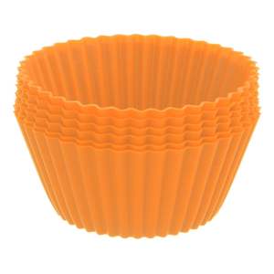 Silikonové formy na pečení muffinů v sadě 12 ks ø 5,5 cm – Orion