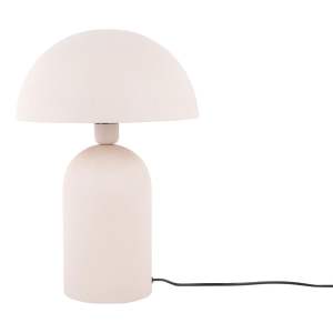 Krémová stolní lampa (výška 43 cm) Boaz – Leitmotiv
