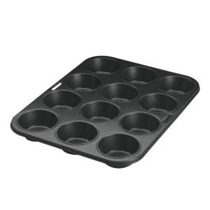 Pečicí forma na 12 muffinů Metaltex, 30 x 30 cm