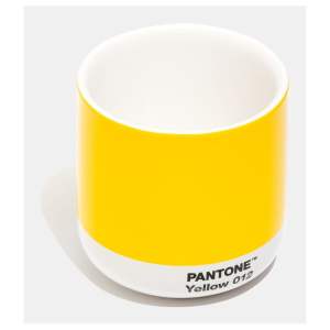 Žlutý keramický hrnek 175 ml Cortado Yellow 012 – Pantone