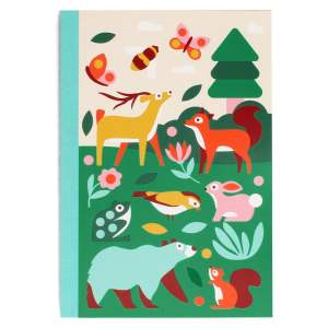 Zápisník 60 str. formát A5 Woodland – Rex London
