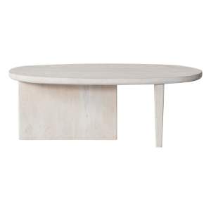 Konferenční stolek z mangového dřeva v přírodní barvě 110×60 cm Seam – BePureHome