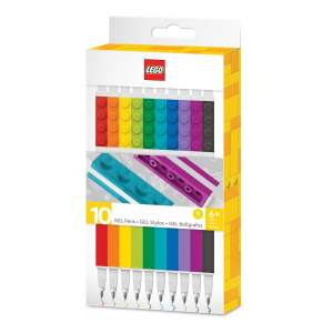 Gelová pera v sadě 10 ks – LEGO®