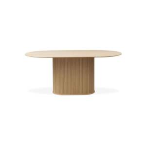 Jídelní stůl s deskou v dubovém dekoru 95×180 cm Nola – Unique Furniture