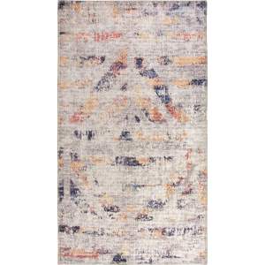 Bílo-béžový pratelný koberec běhoun 200×80 cm – Vitaus