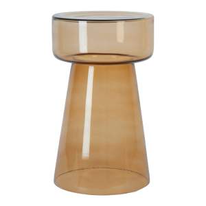 Skleněný kulatý odkládací stolek ø 30 cm Dakwa – Light & Living
