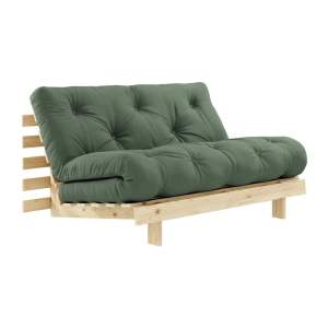 Zelená rozkládací pohovka 140 cm Roots – Karup Design