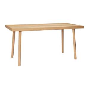 Jídelní stůl v dekoru dubu v přírodní barvě 80×160 cm Herringbone – Hübsch