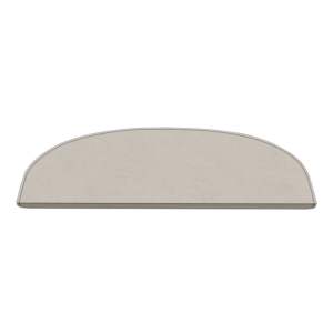Krémové nášlapy na schody v sadě 16 ks 20×65 cm Plain Color – Vitaus