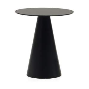 Kulatý odkládací stolek se skleněnou deskou ø 50 cm Wilshire – Kave Home