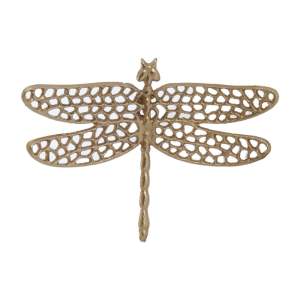 Kovová nástěnná dekorace 24×17,5 cm Dragonfly – Light & Living