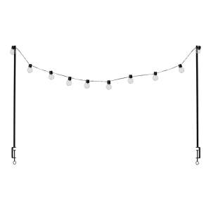 Solární světelný řetěz počet žárovek 10 ks délka 220 cm – Esschert Design