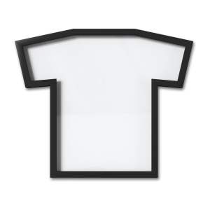 Černý plastový rámeček na zeď 50×54,5 cm T-Frame – Umbra