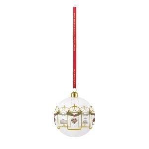 Skleněná ručně foukaná vánoční koule ø 8 cm Annual Christmas Bauble – Holmegaard