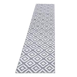 Světle šedý běhoun 80×300 cm Plus – Ayyildiz Carpets