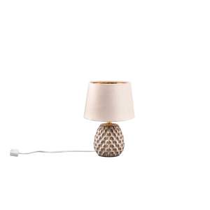 Béžová stolní lampa (výška 27 cm) Ariana – Trio