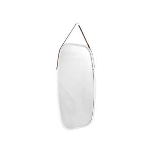 Nástěnné zrcadlo v bílém rámu PT LIVING Idylic, délka 74 cm